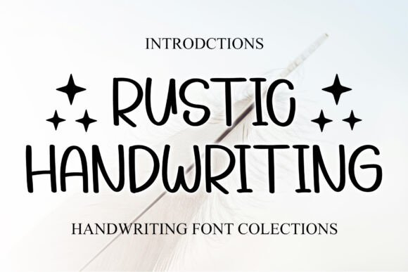 A Handwritten Font That Lifts Editorial Layouts