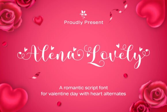 Alena Lovely: A Script Font That Brings Elegance to Small Business Branding