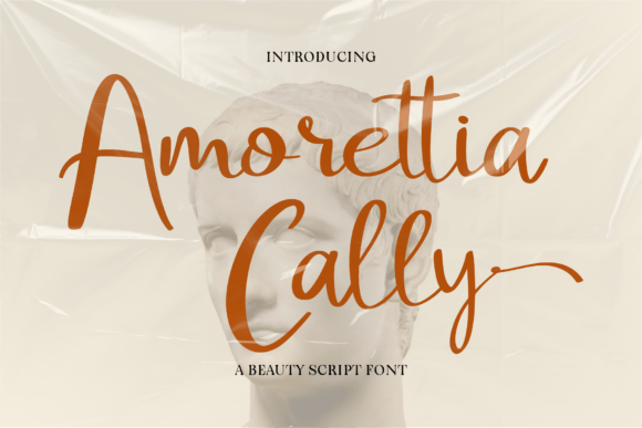 Amorettia Cally Font: A Delicate Script for Bold Marketing Visuals