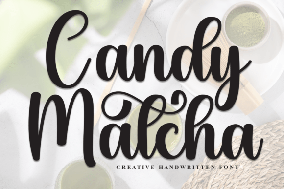 Candy Matcha: A Warm Display Typeface for Publishers