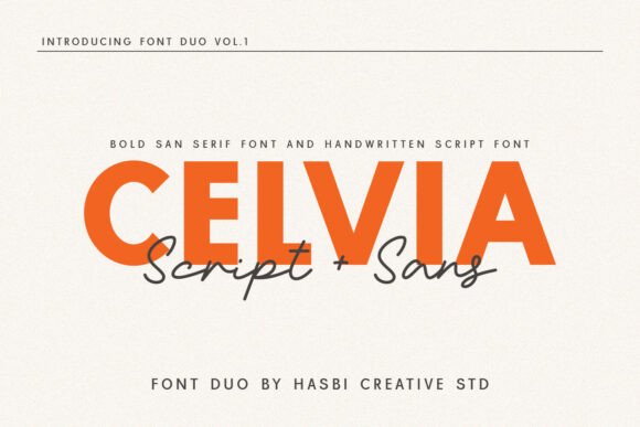 Celvia: A Modern Font for Web Design