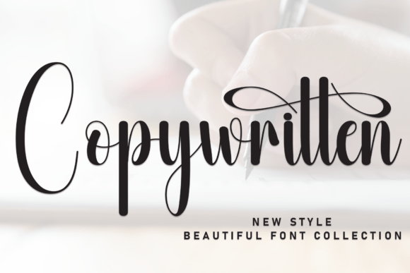 Copywritten: A Handwritten Font for Web Design