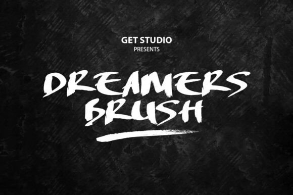 Dreamers Brush: Handmade Font for Small Business Branding