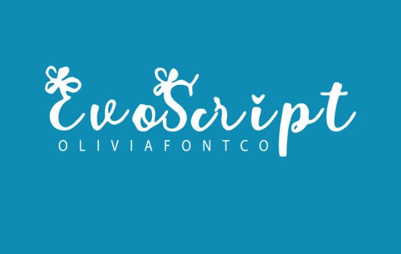 Evoscript Font: A Handwritten Typeface for Modern Web Design