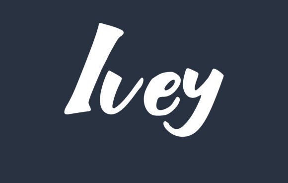 How the Ivey Handwritten Font Gave My Small Brand a Romantic Edge