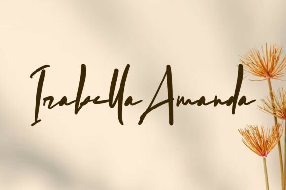 Irabella Amanda Font for Business