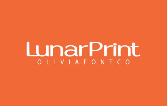 Lunarprint Font: Handwritten Typeface for Stronger Campaign Visuals