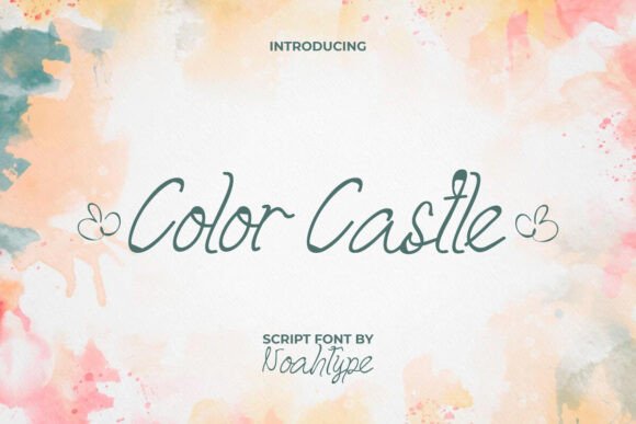 Make Your Brand Stand Out with the Color Castle Script Display Font