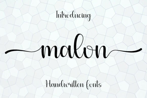 Malon: A Font That Elevates Your Brand