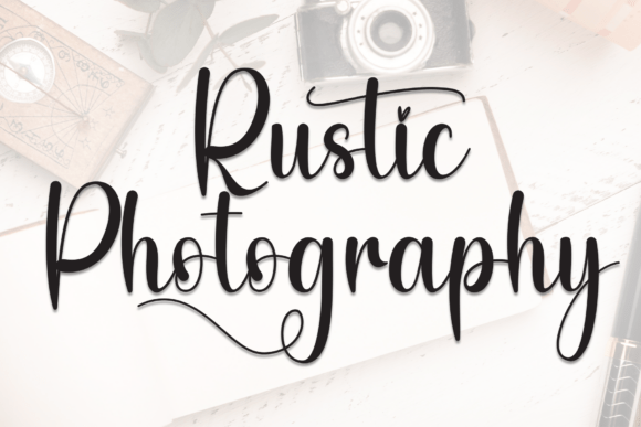 Rustic Photography Font Review