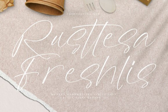 Rusttesa Freshlis Font Review