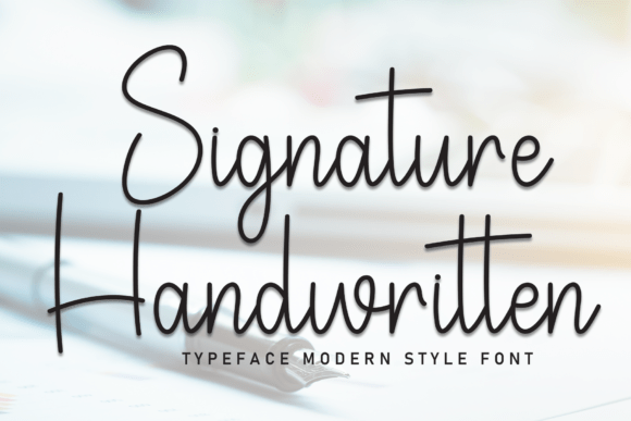 Signature Handwritten Font Review