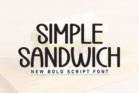Simple Sandwich Font