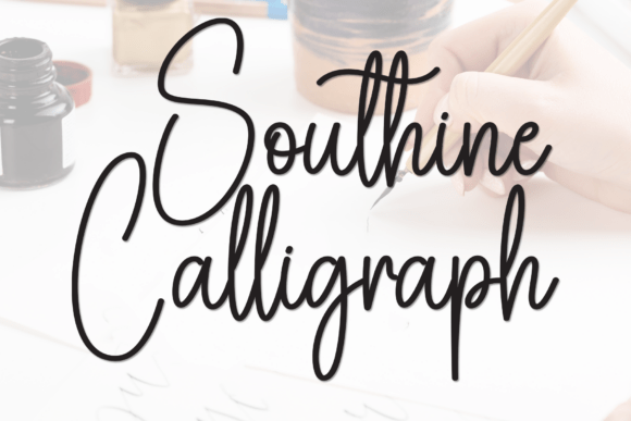 Southine Calligraph Font for Web Design