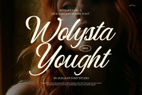 Wolysta Yought: Elegant Script Font